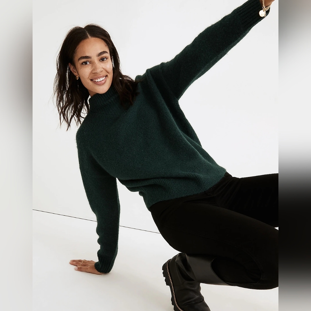 Madewell mockneck sweater
